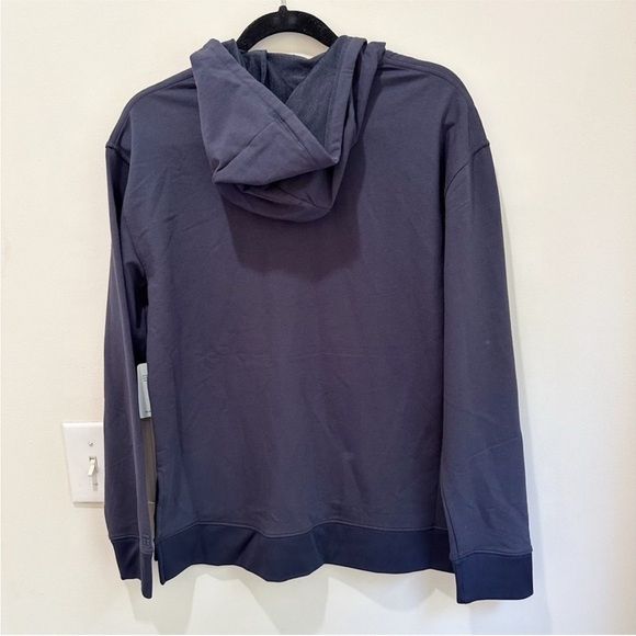 NWT Tommy John Luxe French Terry Hoodie Night Sky Navy Blue - Picture 7 of 7